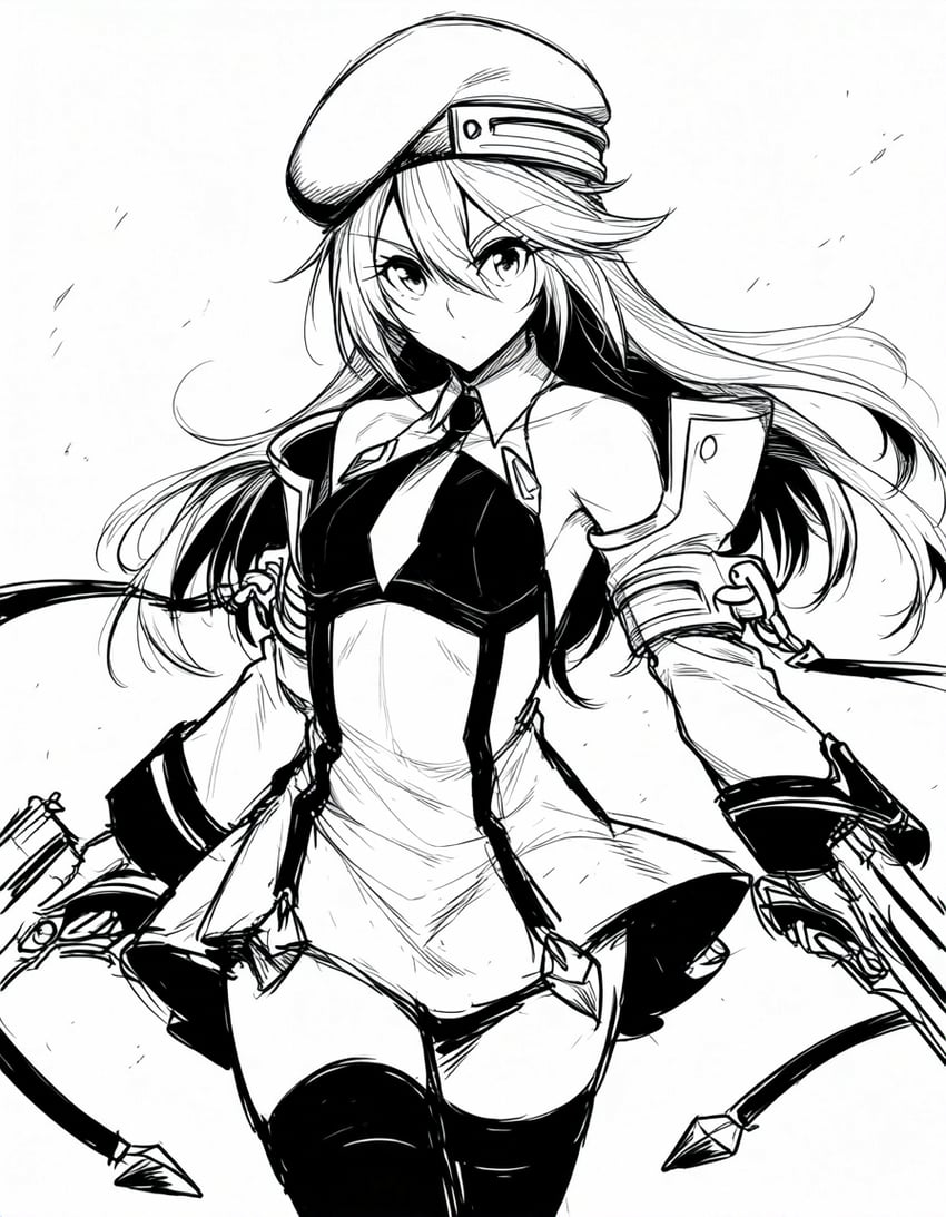 noel vermillion (blazblue and 2 more) generated by kether using novelai